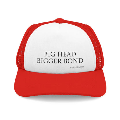 Dog Trucker Hat — "Big Head Bigger Bond" Foam Cap for Dog Lovers