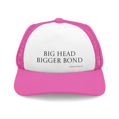 Dog Trucker Hat — "Big Head Bigger Bond" Foam Cap for Dog Lovers