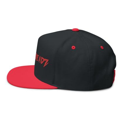 Flat Bill Cap — 'KnxCleheadz' Embroidered Streetwear Snapback