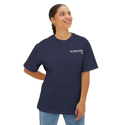 Boxy Tee — 'Pressure Makes Diamonds, Fenway Makes Legends' Minimal Logo T-Shirt