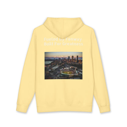 Hoodie — "Fueled by Fenway Built For Greatness" Boston Skyline Pullover