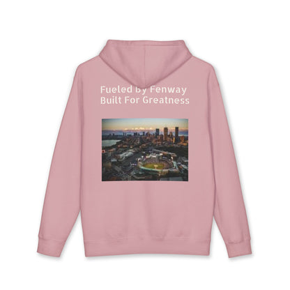 Hoodie — "Fueled by Fenway Built For Greatness" Boston Skyline Pullover