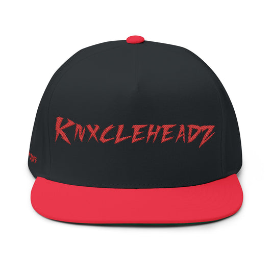 Flat Bill Cap — 'KnxCleheadz' Embroidered Streetwear Snapback