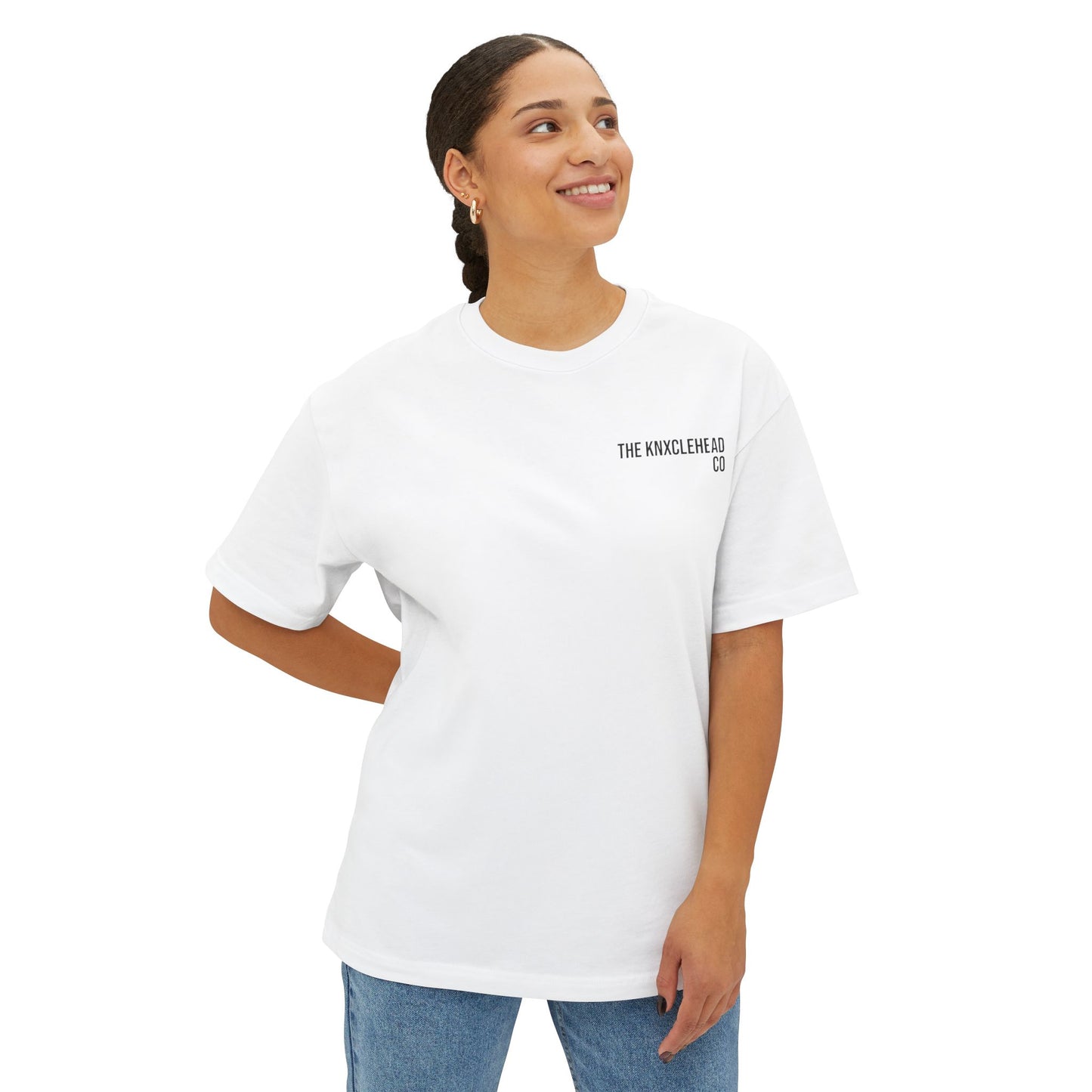 Boxy Tee — 'Pressure Makes Diamonds, Fenway Makes Legends' Minimal Logo T-Shirt
