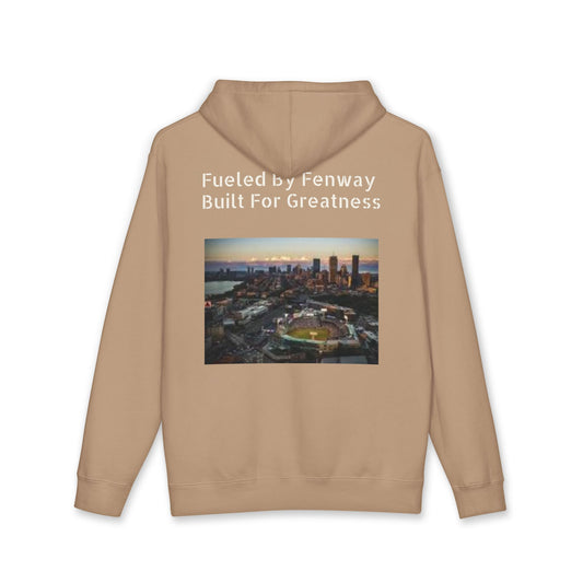 Hoodie — "Fueled by Fenway Built For Greatness" Boston Skyline Pullover